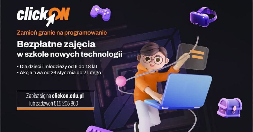 ZAMIEŃ GRANIE NA PROGRAMOWANIE!